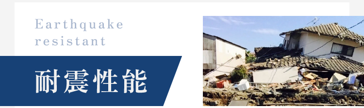Earthquake resistant 耐震性能